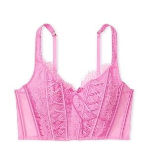 Victoria’s Secret Unlined Lace-Up Corset Top